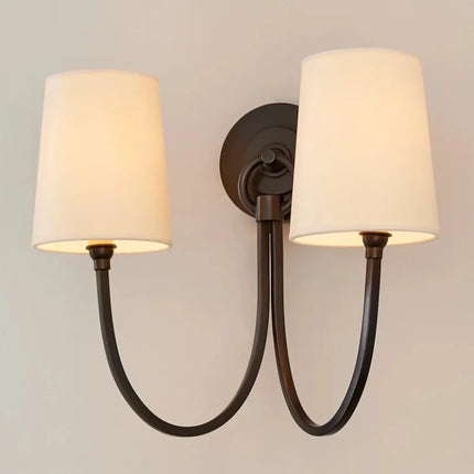 Applique murale en laiton avec abat-jour orientable — LZ4X9P2