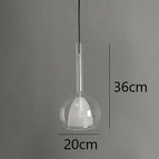 Verre transparent 20cm