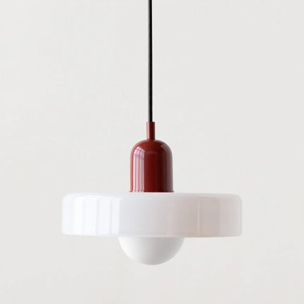 Lustre suspendu en verre coloré pour intérieur moderne — LZ5QW9