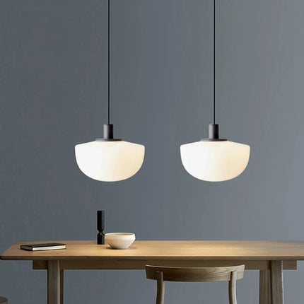 Suspension minimaliste en verre pour étude et chevet — LZ4X9T