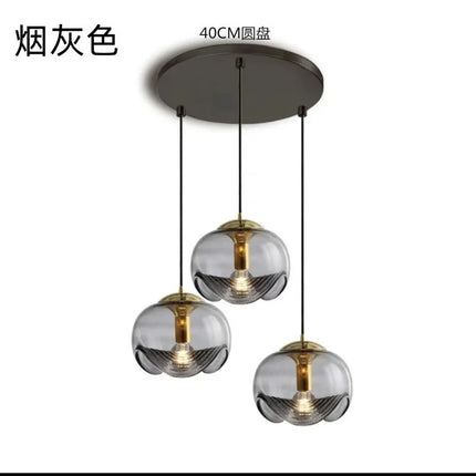 Suspension ronde en verre pour bar, restaurant et cuisine — LZ4Q7M2