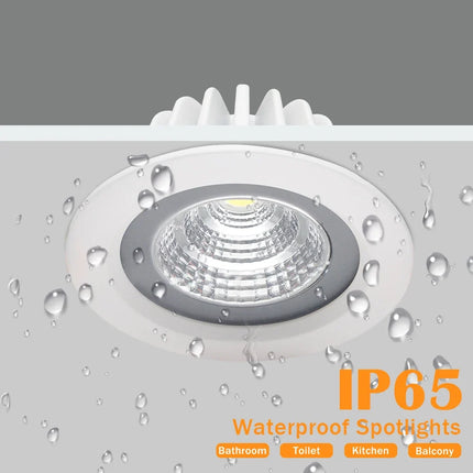 Spot LED encastré IP65 étanche anti-buée pour salle de bain et cuisine — LZ4X9T2