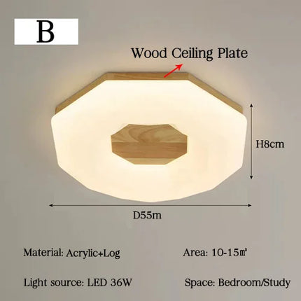 plafonnier moderne ultra-mince à leds pour décoration intérieure