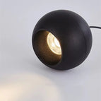 Noir / 7W / Lumière chaude 3000K