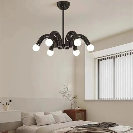Lustre LED nordique style art déco pour décoration élégante — LZ7XQ2