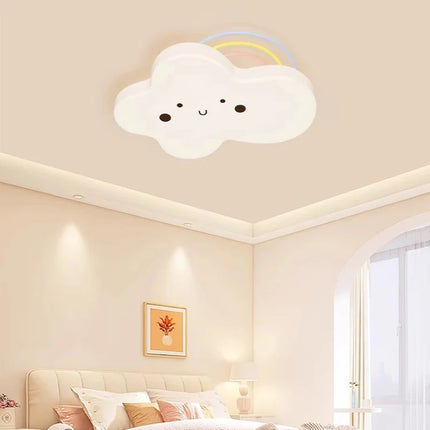 Plafonnier nuage arc-en-ciel pour chambre enfant design moderne — LZ4X9T