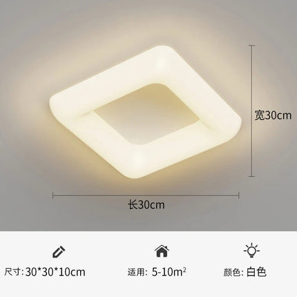 applique murale led moderne en forme de lune décorative et créative