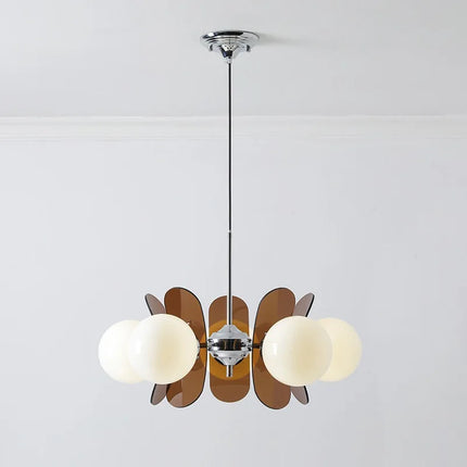 Lustre suspension Bauhaus en acrylique style nordique vintage — LZ4X9M
