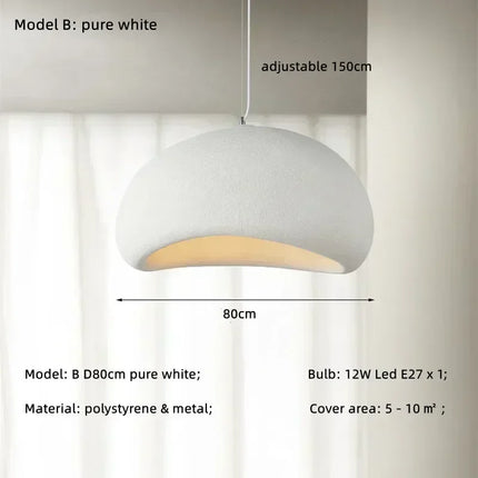 Suspension japonaise en résine pour salon et cuisine — LZ4X9P