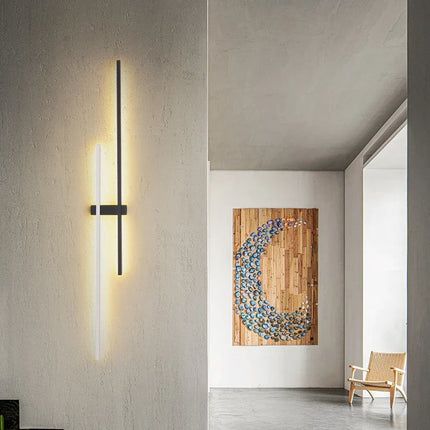 Applique murale LED en aluminium style art déco minimaliste — LZ4M7XQ