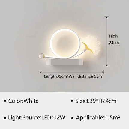 Applique murale LED au design moderne pour décoration intérieure élégante — LZ4P9XQ