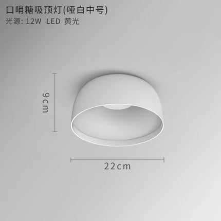 Plafonnier LED style nordique pour éclairage intérieur moderne — LZ4X9T2
