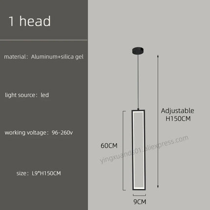 Lustre suspension moderne style loft pour intérieur élégant — LZ4X9M