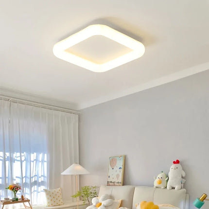 Plafonnier rond en rotomoulage pour ambiance chaleureuse et créative — LZ4X9T2
