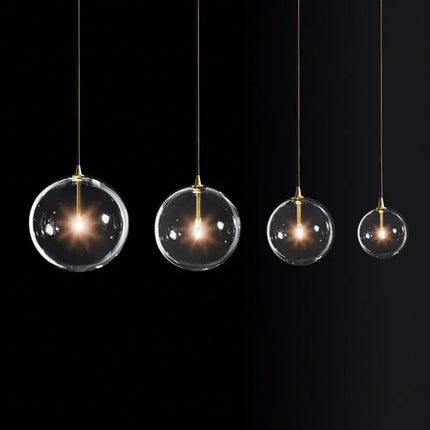 Suspension en verre au design moderne pour décoration intérieure — LZ7F9Q