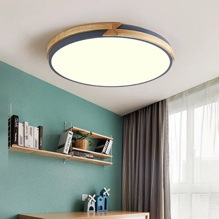 Plafonnier LED encastré ultra-mince au design nordique — LZ4P9X