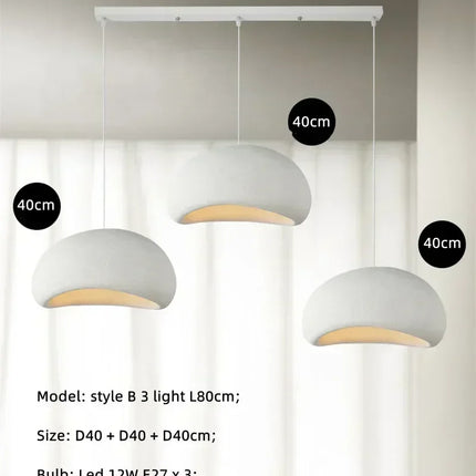 Suspension japonaise en résine pour salon et cuisine — LZ4X9P