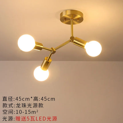 Plafonnier lumineux au design élégant pour décoration intérieure moderne — LZ4X9T2