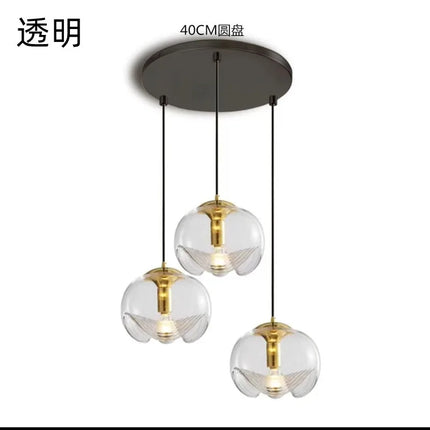 Suspension ronde en verre pour bar, restaurant et cuisine — LZ4Q7M2