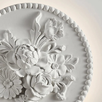 Applique murale circulaire en verre au style rétro pour intérieur élégant — LZ4X9D2