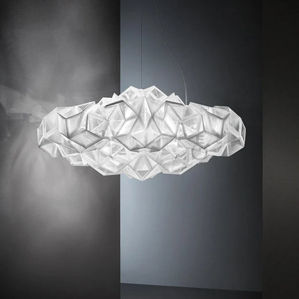 Suspension LED moderne en acrylique forme nuage diamant — LZ4X9J