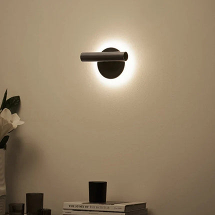 Applique murale minimaliste à double source lumineuse rotative — LZ4X9T2