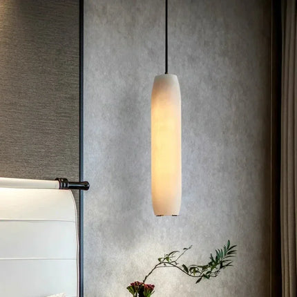 Lustre suspension en marbre naturel style nordique — LZ4P9XQ
