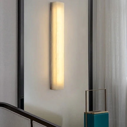Applique murale design en marbre et cuivre pour intérieur — LZ4P9X