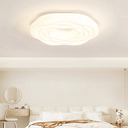 Plafonnier LED intérieur design en forme de rose — LZ4X9Q2