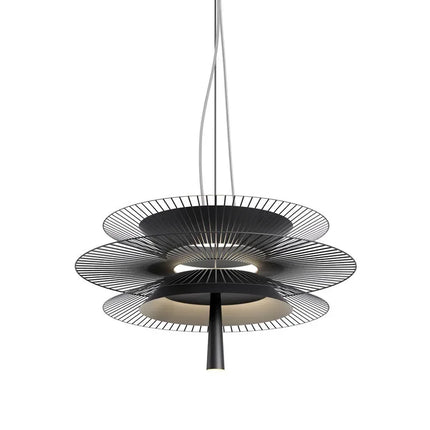 lustre de luxe sandyha led en métal lampe suspendue décorative