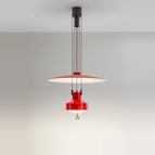 63cm rouge / Lumière neutre