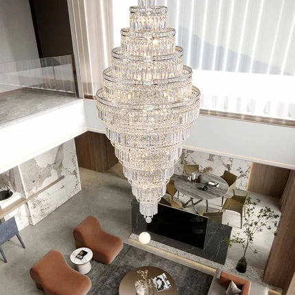 Lustre en cristal personnalisé pour éclairage élégant — LZ4D9XQ