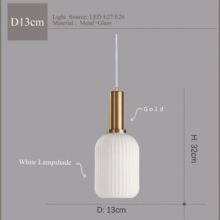 Lustre en verre lumineux pour décoration intérieure élégante — LZ4X9P