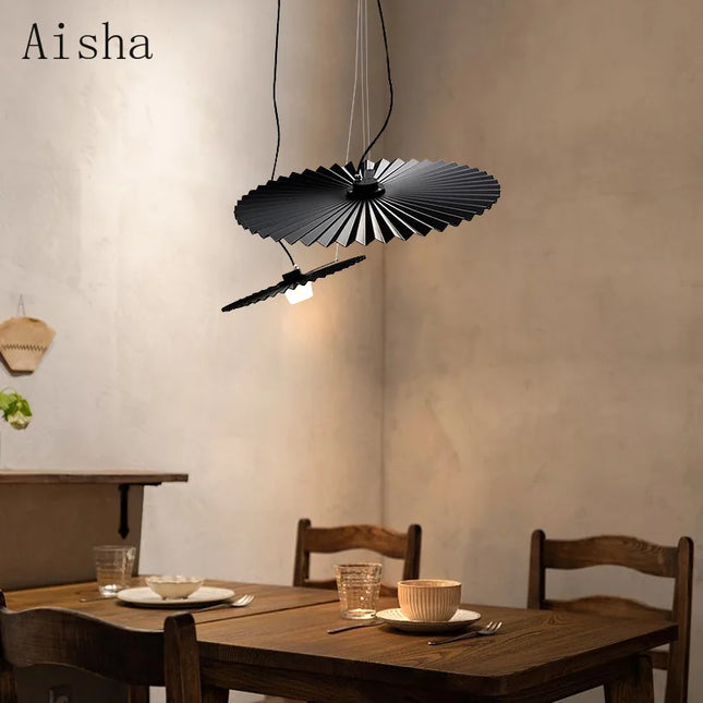Suspension plissée style nordique pour café et restaurant — LZ4D7Q9