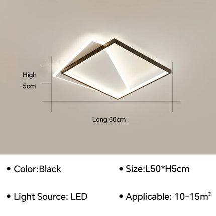 Plafonnier LED contemporain pour décoration intérieure élégante — LZ4X9T2