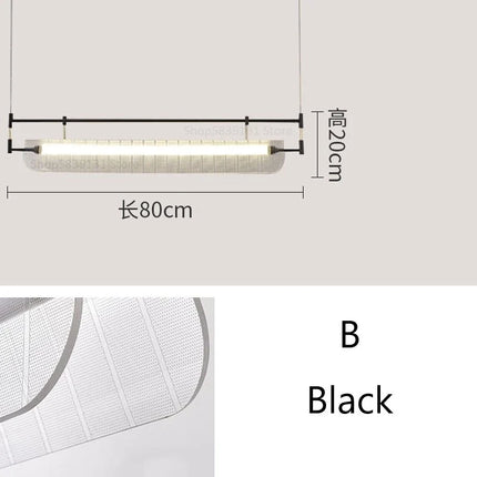 Suspension LED moderne minimaliste en acrylique italien — LZ4X9M