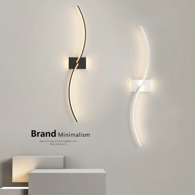 Applique murale LED moderne pour salon et chambre avec éclairage TV — LZ4X9P