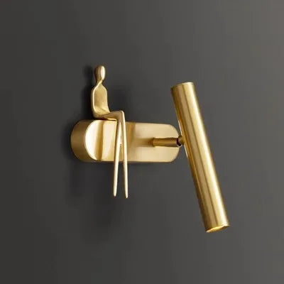 Applique murale LED au design minimaliste pour intérieur moderne et créatif — LZ4X9P2