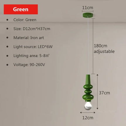 Suspension lumineuse moderne pour décoration intérieure élégante — LZ4X9T