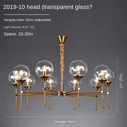 Lustre suspension nordique au design moderne pour ambiance élégante — LZ4X9T