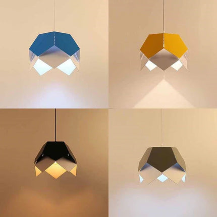 Suspension géométrique en fer style nordique pour intérieur — LZ4M9X2