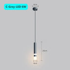 C Gris 6W 1 / Lumière chaude