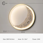 Doré-80cm / Blanc chaud (2700-3500K)