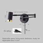 Black D EU plug / warm light