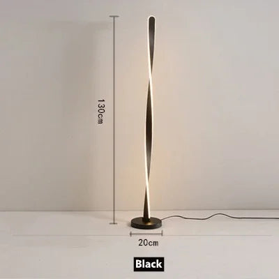 Lampadaire rotatif à LED super lumineux et design créatif — LZ4X9T2