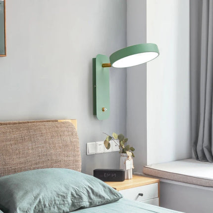Applique murale LED rotative pour éclairage intérieur moderne — LZ4X9P7