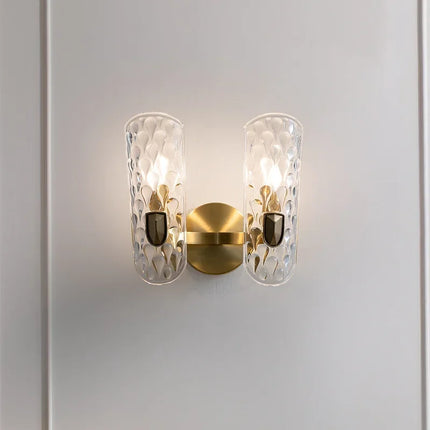 Applique murale design bouclier en cristal pour décoration intérieure — LZ4X9T