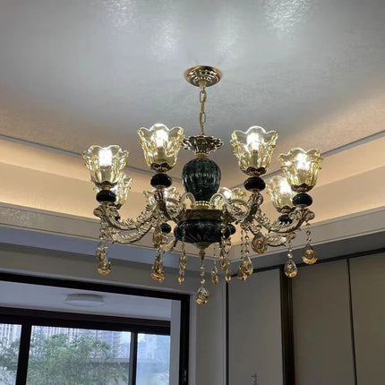 Lustre en cristal léger pour décoration élégante — LZ4F7XQ