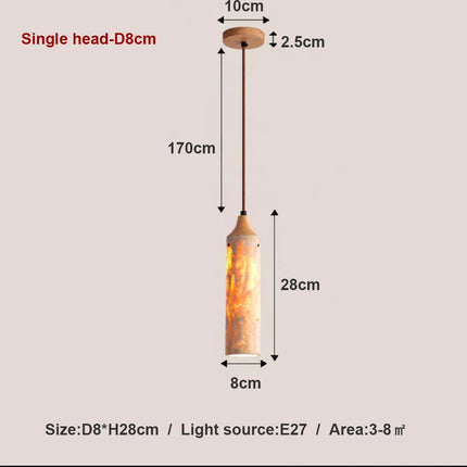 Lustre en bois au design japonais wabi-sabi pour intérieur — LZ4X9P2Q