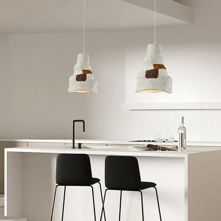 Suspension Wabi Sabi nordique E27 pour restaurant et salon — LZ4X9T2